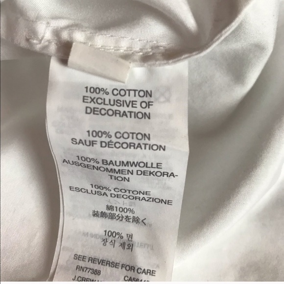 J Crew Bullion Heart Shirt B0636 - Picture 7 of 8